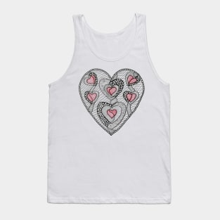 Hearts in hearts Tank Top